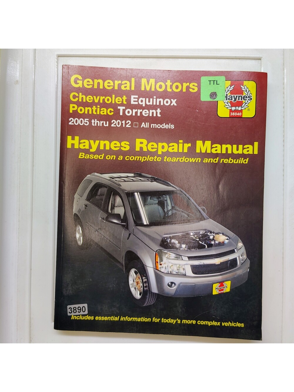 Haynes Repair Manual Chevrolet Equinox Pontiac Torrent 2005-2012 Automotive